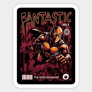 Comic Cover Sticker